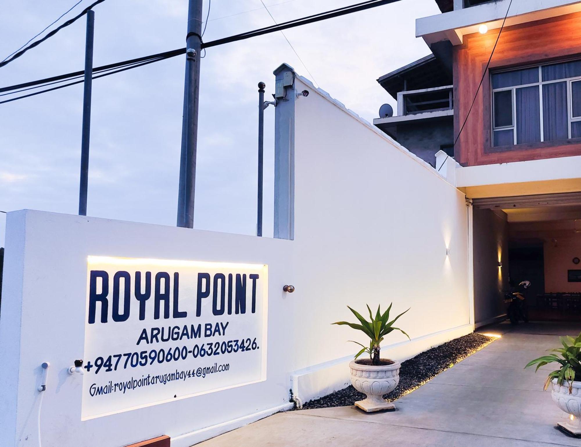 Hotel Royal Point Arugambay Arugam Bay Exterior foto